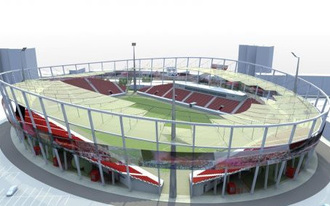 Íme, Arad új stadionja