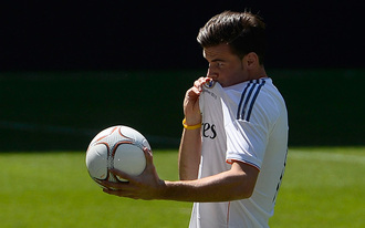 A Real Madrid bemutatta Gareth Bale-t