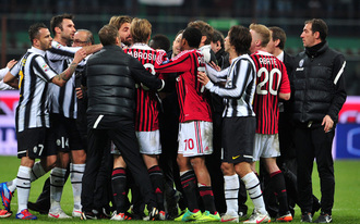 A Milan-Juventus rangadó legérdekesebb pillanatai