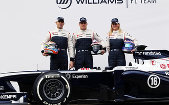 A Williams is bemutatta 2013-as autóját