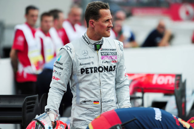 Michael Schumacher, a Mercedes GP német pilótája