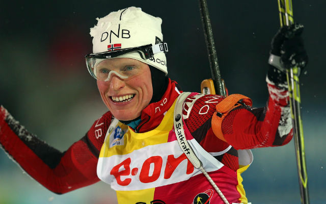 Tora Berger szinte végig mosolyogott a szezonban - minden oka meg is volt rá - Fotó: AFP