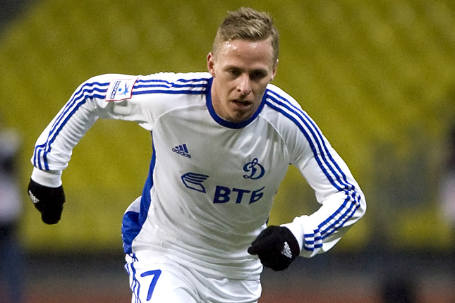 Dzsudzsák Balázs, a Dinamo Moszkva járékosa 