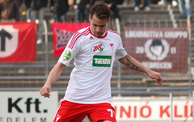 Czvitkovics Péter a Debrecen mérkőzésén 2013-ban.