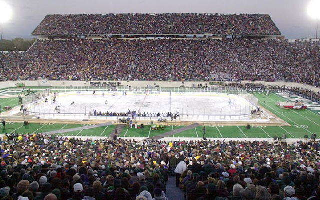 Michigan mellett további négy stadion is szabadtéri mérkőzésnek ad otthont a következő idényben