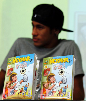 Képregény Neymarról