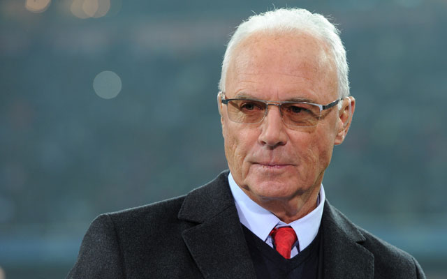 Franz Beckenbauer, a Bayern München tiszteletbeli elnöke 2012-ben.