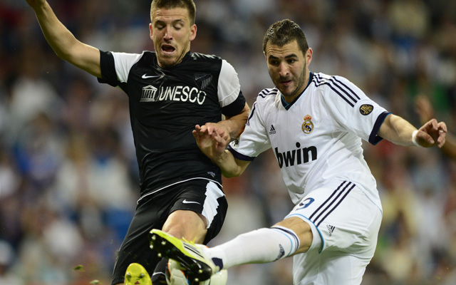 Benzema (fehérben) lehet a Real Madrid elsőszámú csatára - fotó: AFP
