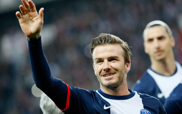 David Beckham elbúcsúzott a párizsi közönségtől és a futballvilágtól - Fotó: AFP