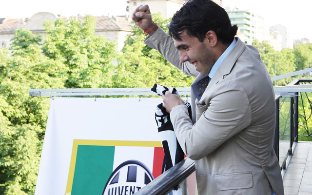 Carlos Tévez a Juventusnál 2013-ban.