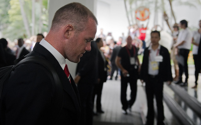 Rooney nem érzi jól magát a Unitednél - Fotó: AFP
