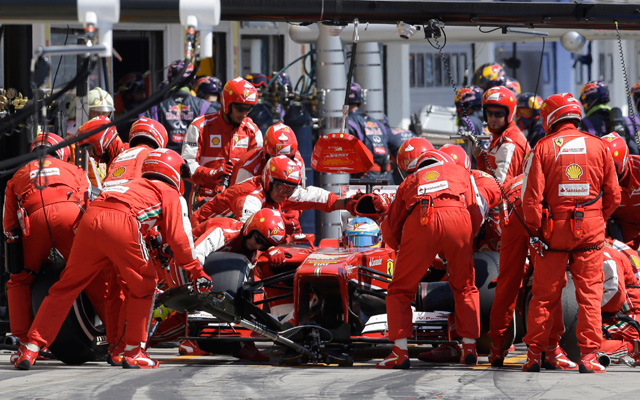 Alosno szerint gyenge a Ferrari - Fotó: AFP