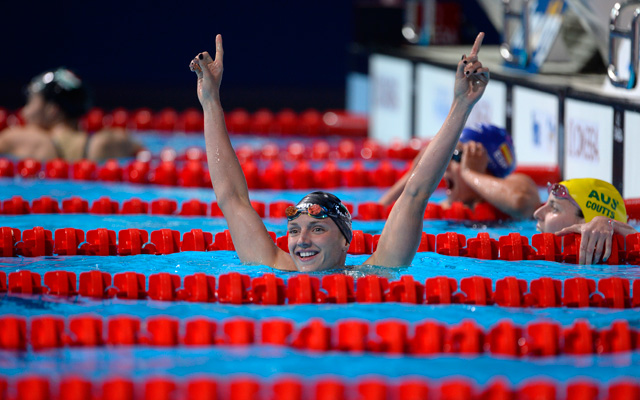 Hosszú Katinka aranyérmes 200 méter vegyesen - Fotó: AFP
