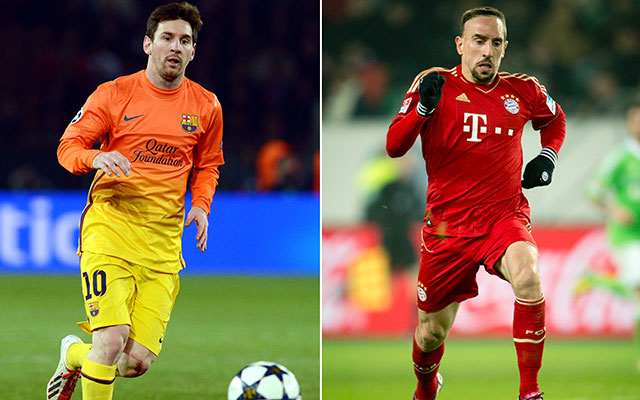 Messi, Ribéry vagy Ronaldo? - Fotó: AFP