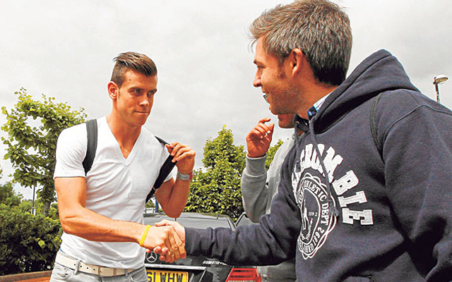 A Marca újságírója nem tudott semmit sem kicsikarni Bale-ből