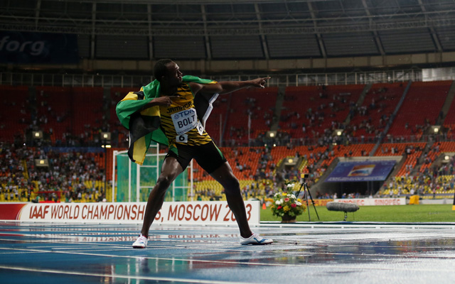 Megint nem volt ellenfele Usain Boltnak - Fotó: AFP