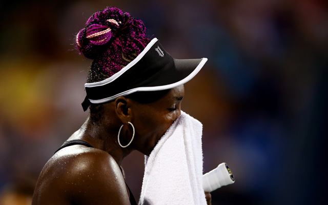 Venus Williams két meccset játszott egyesben New Yorkban - Fotó: AFP