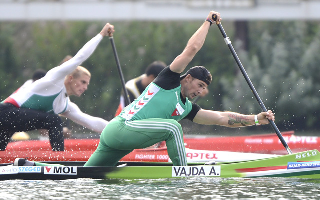 Vajda Attila megvédte címét - Fotó: MTI