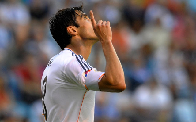 Kaká nem hazudtolta meg önmagát, szépen búcsúzott Madridtól - Fotó: AFP