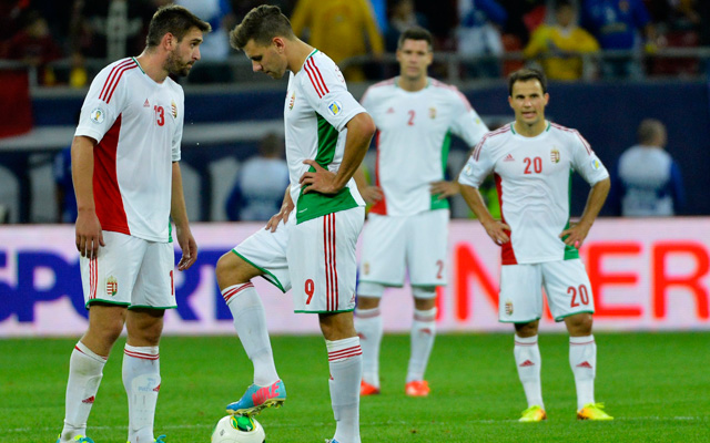 Nem sikerült örömet szerezni, elbukott a magyar válogatott Bukarestben - Fotó: MTI