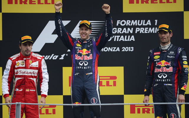 Vettel szinte már négyszeres világbajnok - Fotó: AFP