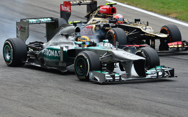 Hamilton egy kis pihenő után már versenyképesebbnek érezte magát - Fotó: AFP