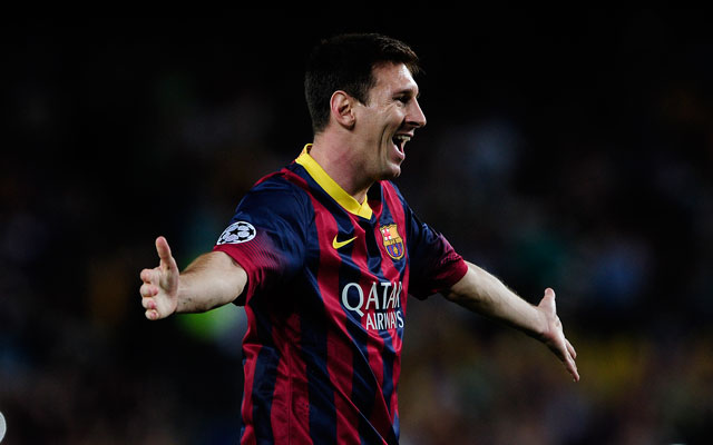 Messi mesterhármast lőtt - Fotó: AFP