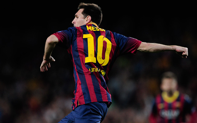 Messi triplával segítette a Barcát - Fotó: AFP