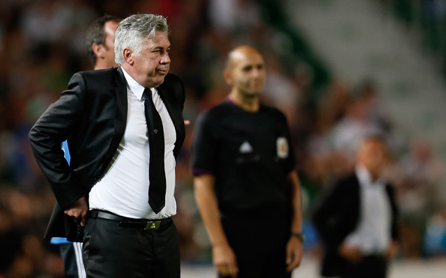 Hol szorít a nadrág? Ancelotti nehéz héten van túl - fotó: AFP
