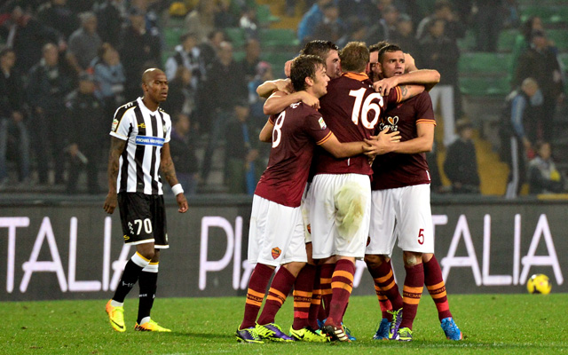 Csak a szokásos, meccset nyert az AS Roma - fotó: AFP