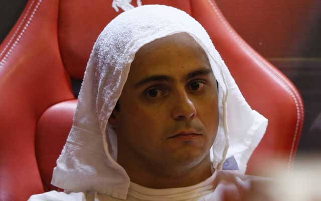 Massa másra számított a Ferraritól - Fotó: AFP