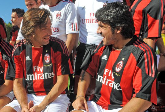 A két jó barát évekig futballozott együtt a Milanban 