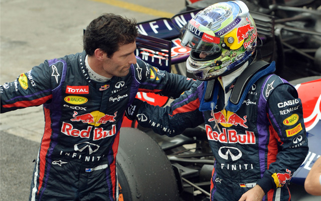 Webber nem tudott kitörni Vettel árnyékából - Fotó: AFP
