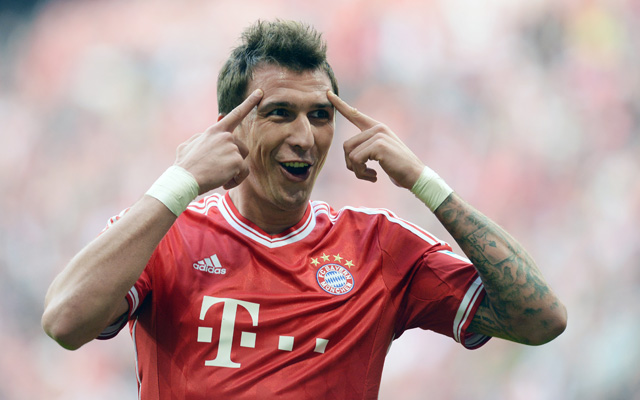 Mandzukic szórta a gólokat a Bayernben - Fotó: AFP