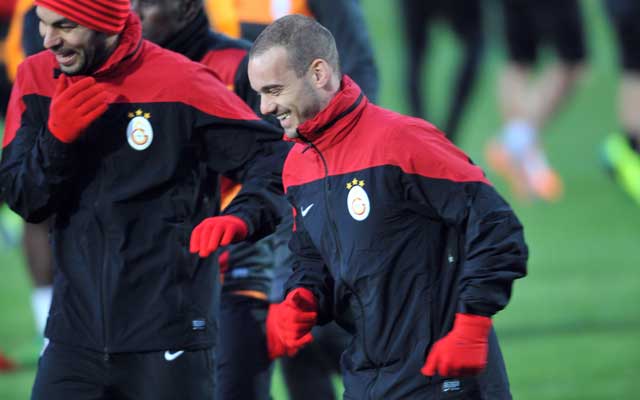 Újra Sneijderre pályázik a MU? - Fotó: AFP