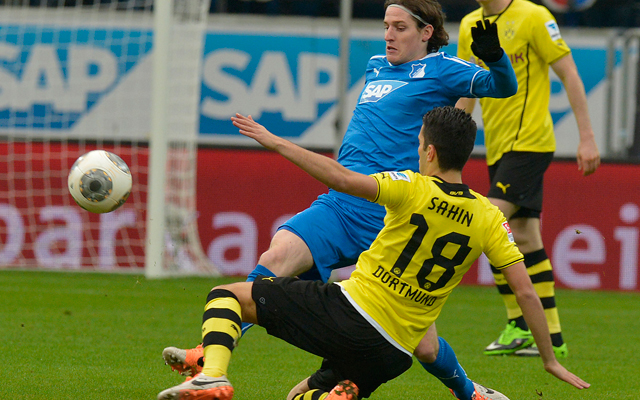 Nuri Sahin csúszott-mászott Sinsheimben, de a Dortmund csak egy pontot szerzett - Fotó: AFP