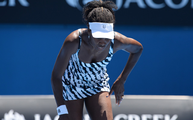 Venus Williams nem élte túl az első fordulót - Fotó: AFP