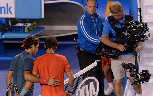 Federer 23. alkalommal gratulálhatott - Fotó: AFP