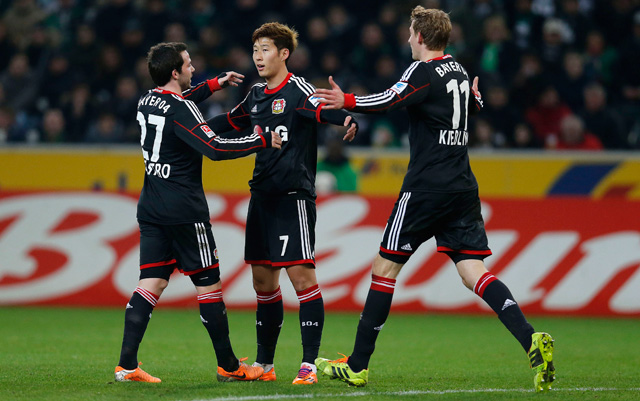 Heung-Min Son góljával nyert a Leverkusen - fotó: AFP