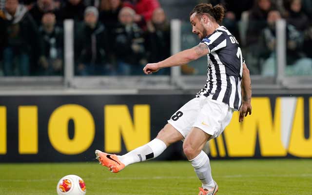 Osvaldo megszerezte első gólját a Juventusban - Fotó: AFP