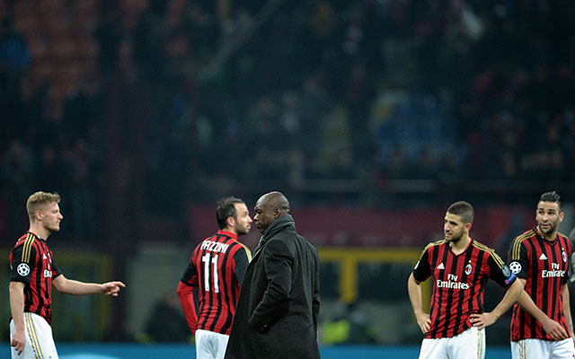 Seedorf szerint sikerülhet a továbbjutás a Milannak - fotó: AFP