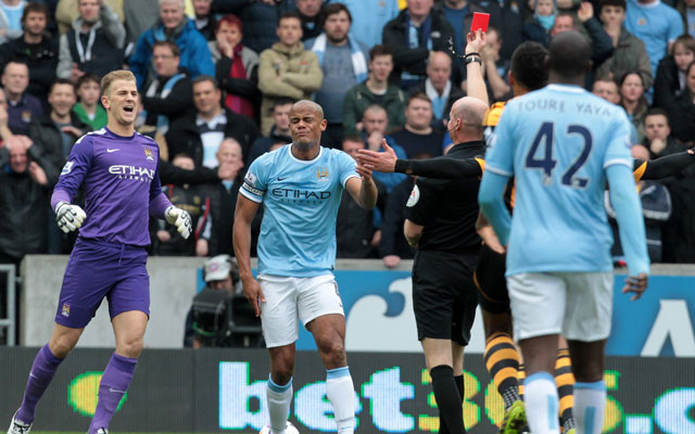 A csapatkapitány kiállítása ellenére is nyert a Manchester City - Fotó: AFP