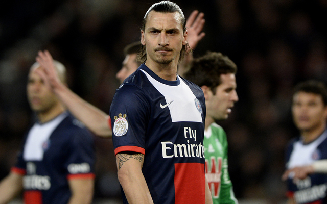 Zlatan Ibrahimovic vasárnap este 40. gólját szerezte a 2013/14-es szezonban - Fotó: AFP