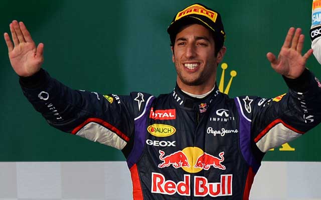 Korainak bizonyult Ricciardo és a Red Bull öröme - Fotó: AFP