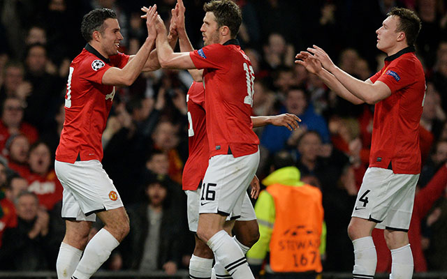 Három gólt és továbbjutást ünnepelt a Manchester United - fotó: AFP