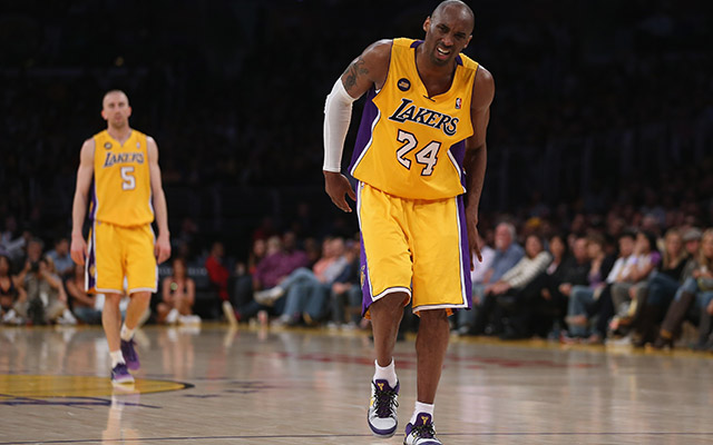Kobe Bryant hiányát nem tudta elviselni a Lakers - Fotó: AFP