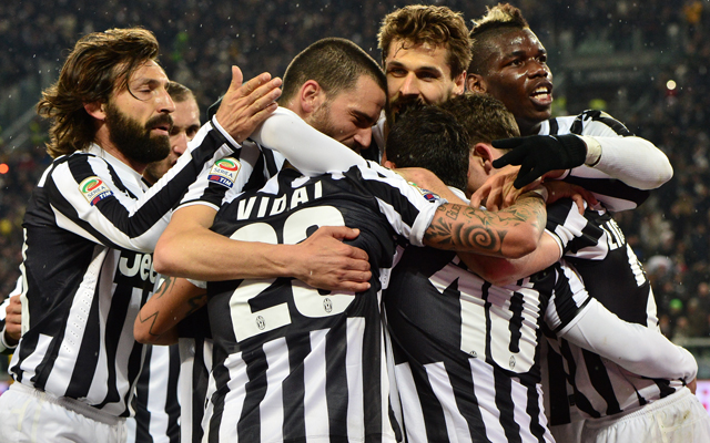 A Juventus megállíthatatlanul menetel a bajnoki cím felé - Fotó: AFP