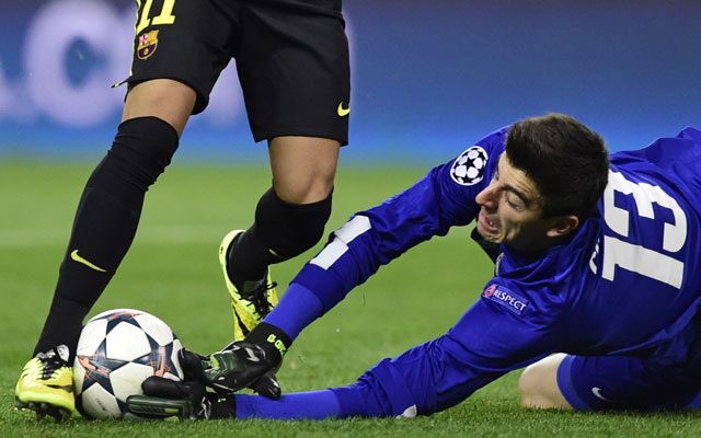 Courtois nem mutathat be ilyen bravúrokat a Chelsea ellen? - Fotó: AFP