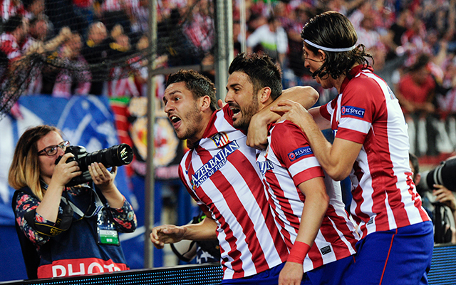 Az Atlético megérdemelten jutott tovább - Fotó: AFP