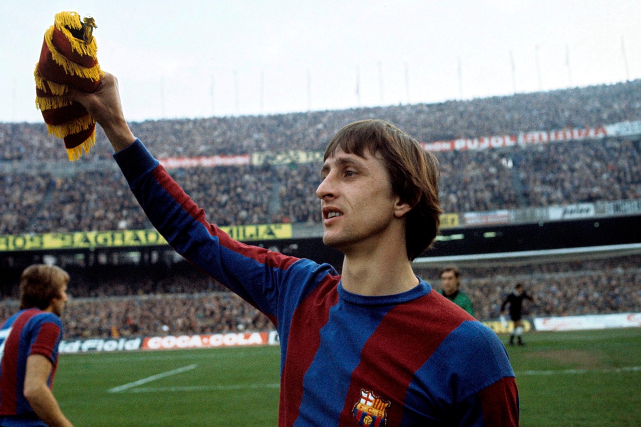 Johan Cruyff játékosként, majd később edzőként is megnyerte a Király Kupát a Barcával